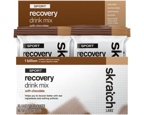 Skratch Labs Sport Recovery Drink Mix (Chocolate) (10 | 1.8oz Packets)